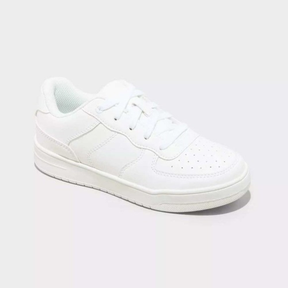 Toddler Girl Benni Court Sneakers by Art Class White Size 13 New Without Tags